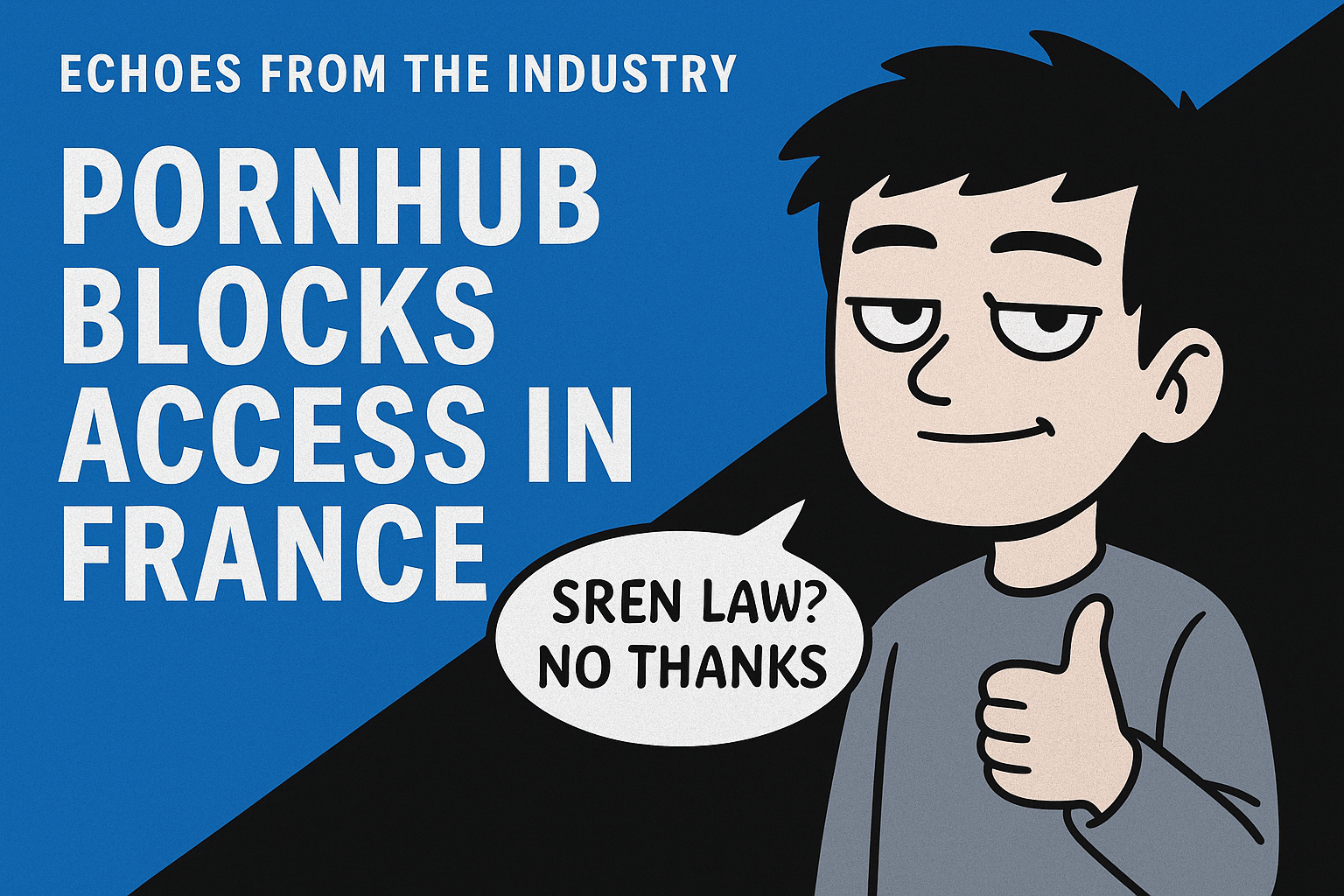Pornhub France SREN law block