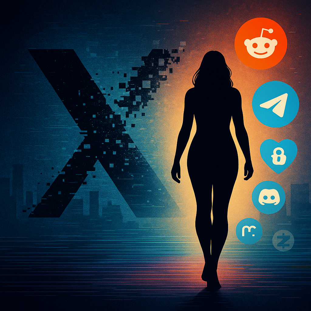 Why X is terrible for adult marketing